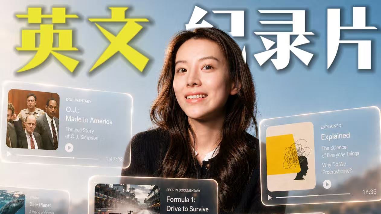 超下饭英文纪录片!边看边学英语🍿 科普|商业|悬疑...